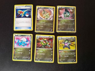 Pokémon Tesoro dei Draghi 2012 - 6 Carte Holo