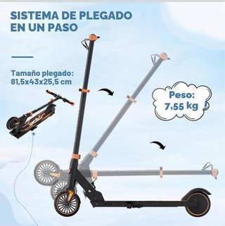 Patinete eléctrico RCB para niños/adolescentes