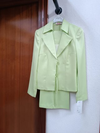 Traje pantalón TOSSAL verde T.38