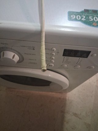 Lavadora LG Carga Frontal Blanca