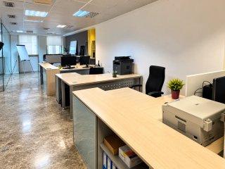 OFICINA COMPLETA | 4 puestos + armarios + sillas