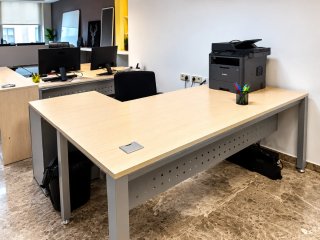 OFICINA COMPLETA | 4 puestos + armarios + sillas