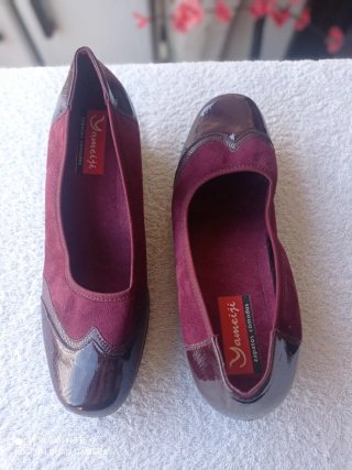 Zapatos Yameiji Burdeos Talla 37