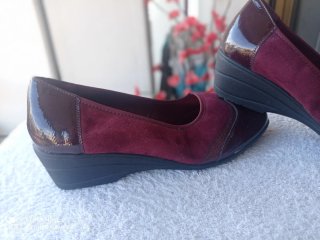 Zapatos Yameiji Burdeos Talla 37