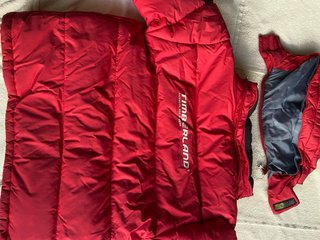 Abrigo plumas niño Timberland. Talla 8 niños