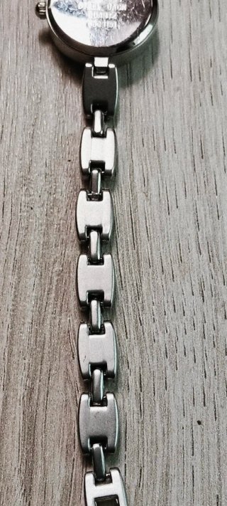 Reloj Arabians Mujer Plata y Blanco