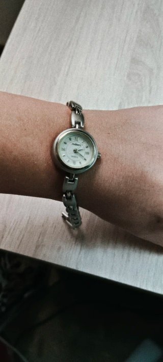Reloj Arabians Mujer Plata y Blanco