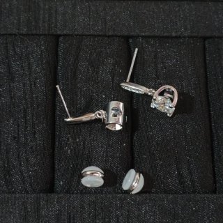 Pendientes Moissanita 1,0ct