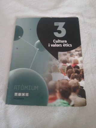 Cultura i valors ètics 3 ESO