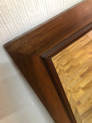 Espejo Vintage Madera Maciza Grande