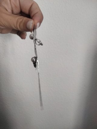 Pendientes flor en plata para evento