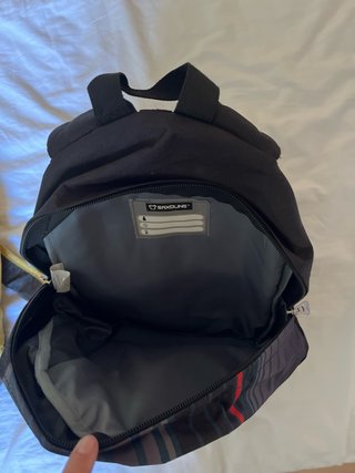 Mochila Saxoline con diseño a rayas