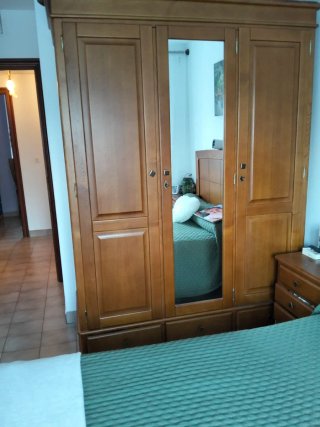 Habitación matrimonio de madera maciza