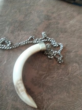 Colgante  engarzado de plata y cadena plata 925