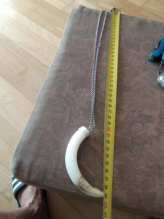 Colgante  engarzado de plata y cadena plata 925