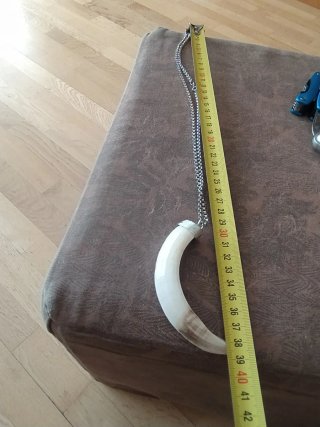 Colgante  engarzado de plata y cadena plata 925