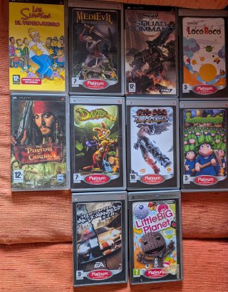 Sony PSP + 10 juegos