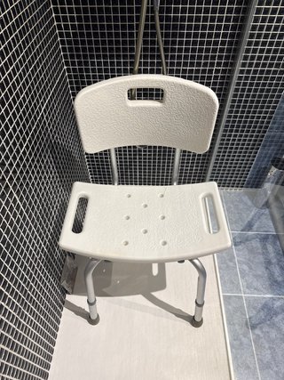 Silla baño adaptada