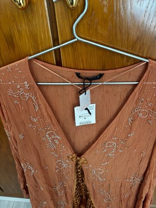 Kaftán Zara Naranja Talla M