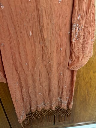 Kaftán Zara Naranja Talla M