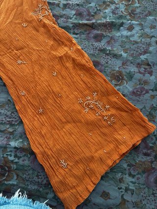 Kaftán Zara Naranja Talla M