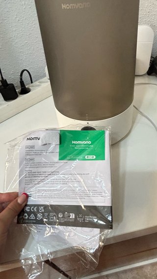 Humidificador Homvana LED Silencioso