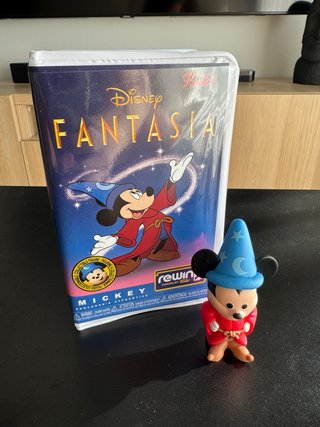 Figura Mickey Fantasía Funko Blockbuster Rewind