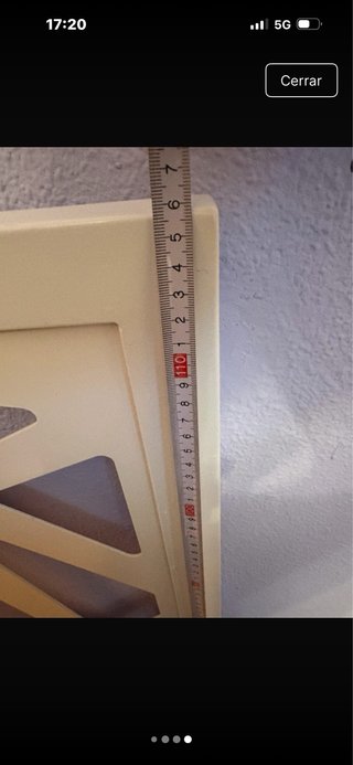 Cabecero de aluminio blanco moderno