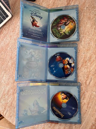 Pack 3 Blu-ray Disney Clásicos Español