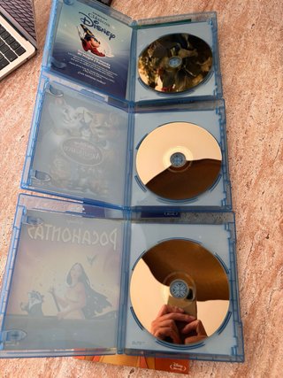 Pack 3 Blu-ray Disney Clásicos Español