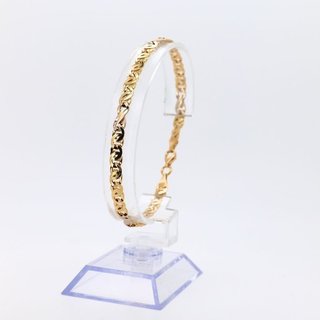 PULSERA CARTIER INFINITO BICOLOR HUECA.