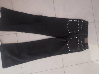 2 Vaqueros, azul y negro