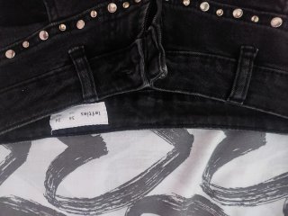 2 Vaqueros, azul y negro