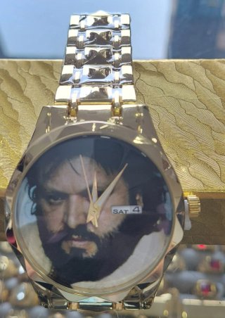 Reloj Parrita Acero Personalizado Hombre