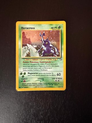 Heracross Holo Rara 6/111 Neo Genesis