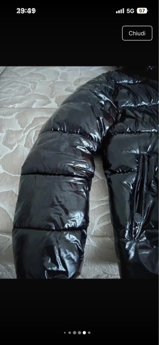 Giubbino Moncler Nero Taglia M Uomo