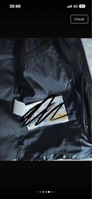 Giubbino Moncler Nero Taglia M Uomo