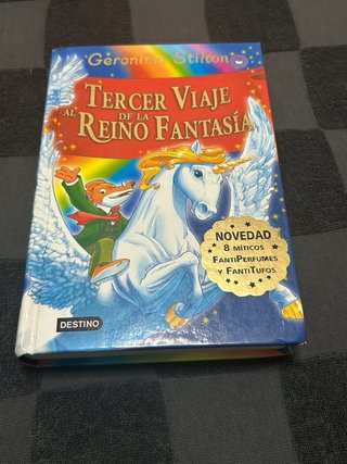 Pack 4 Libros Geronimo Stilton (Reino de la Fantas
