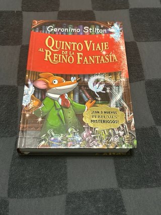 Pack 4 Libros Geronimo Stilton (Reino de la Fantas