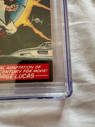 Star wars #1 cgc 9.2