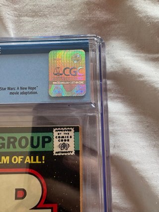 Star wars #1 cgc 9.2