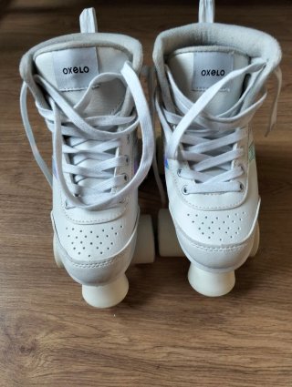 Patines 4 ruedas Oxelo Talla 33 con bolsa