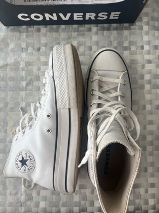 Converse Botas Mujer Blancas