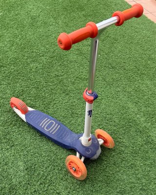 Patinete infantil 3 ruedas naranja