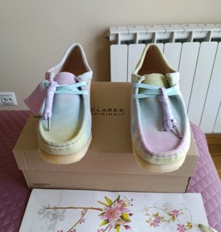 Derbies Clarks Talla 41 Tie-Dye de 150€