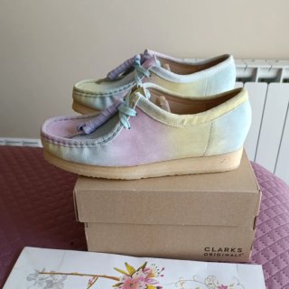 Derbies Clarks Talla 41 Tie-Dye de 150€