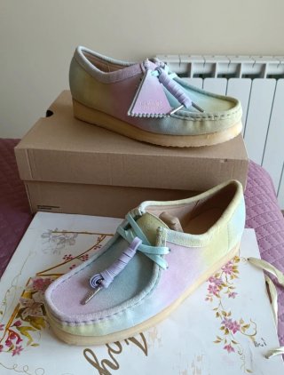 Derbies Clarks Talla 41 Tie-Dye de 150€