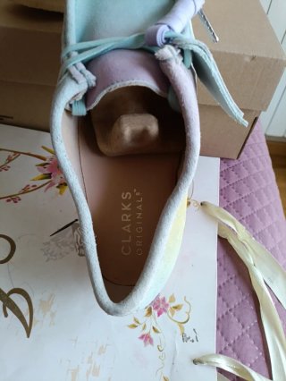 Derbies Clarks Talla 41 Tie-Dye de 150€