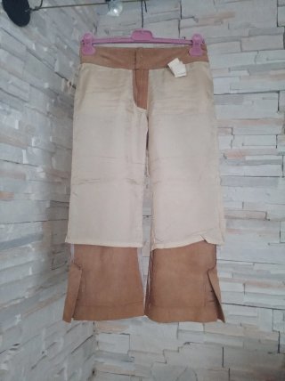 Pantalón de ante. Vintage. Massimo Dutti T.36