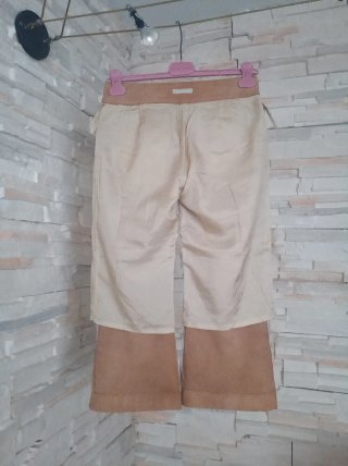 Pantalón de ante. Vintage. Massimo Dutti T.36